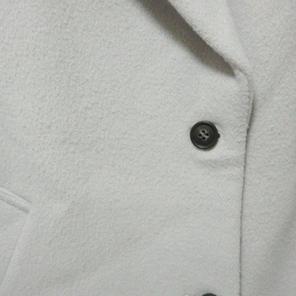 Doux archives PECOLAMB ウール ロング シングル コート