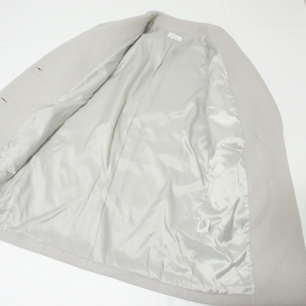 Doux archives PECOLAMB ウール ロング シングル コート