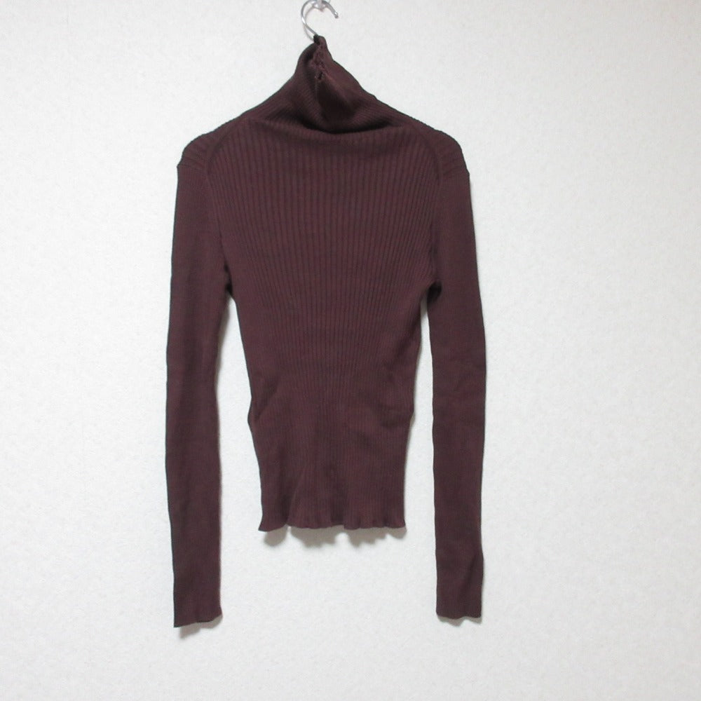 Rouge vif シルクブレンドタートルネックニット