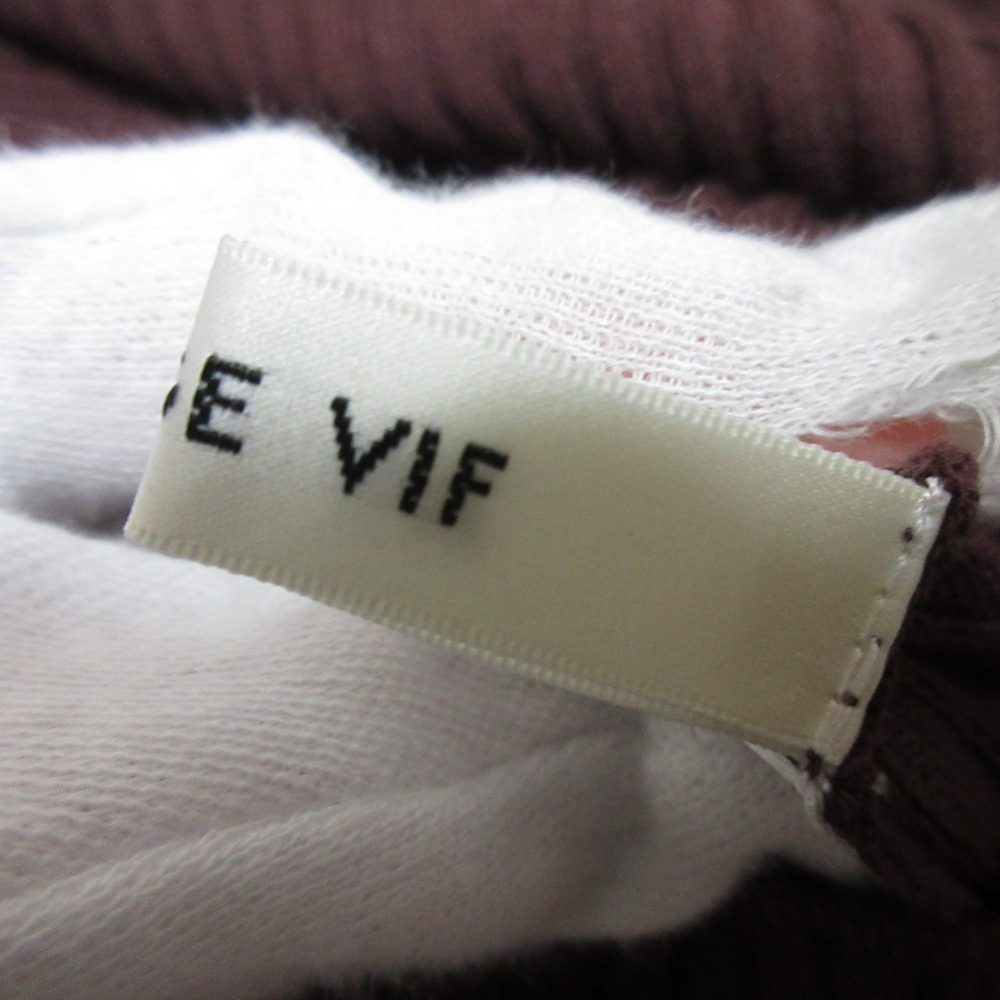 Rouge vif シルクブレンドタートルネックニット