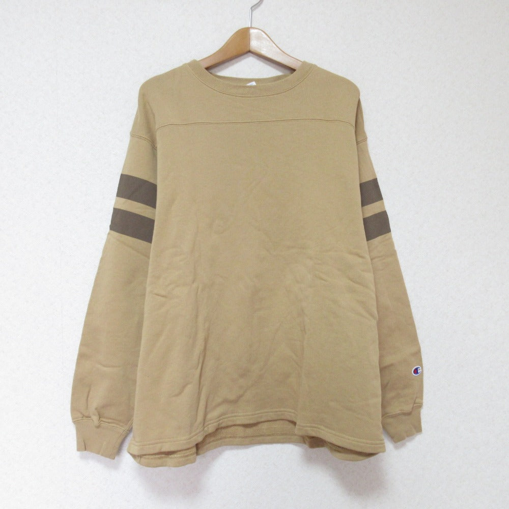 チャンピオン Sweat Big Football Shirt スウェットシャツ
