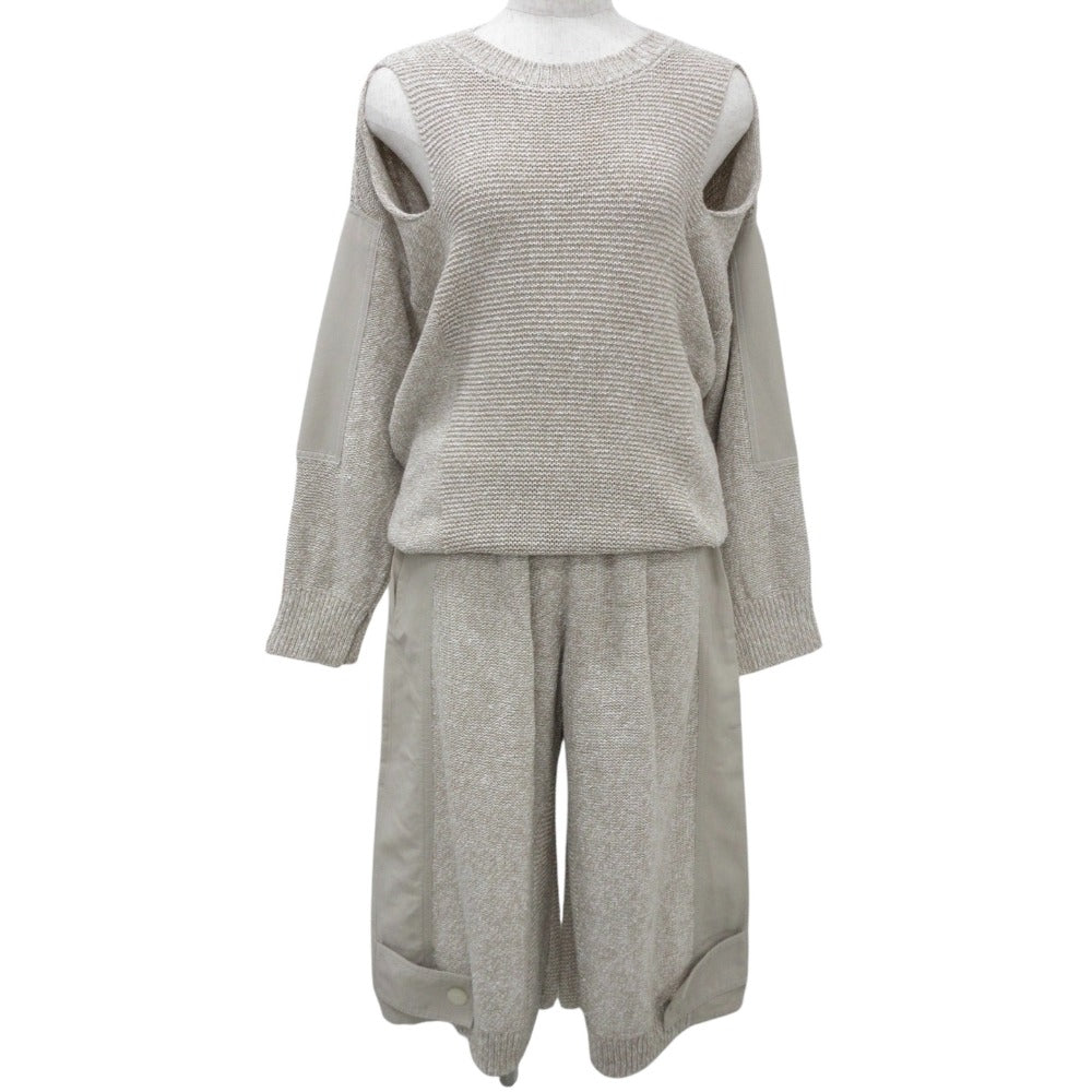 ステラマッカートニー カットワーク ニット 2ウェイ セット