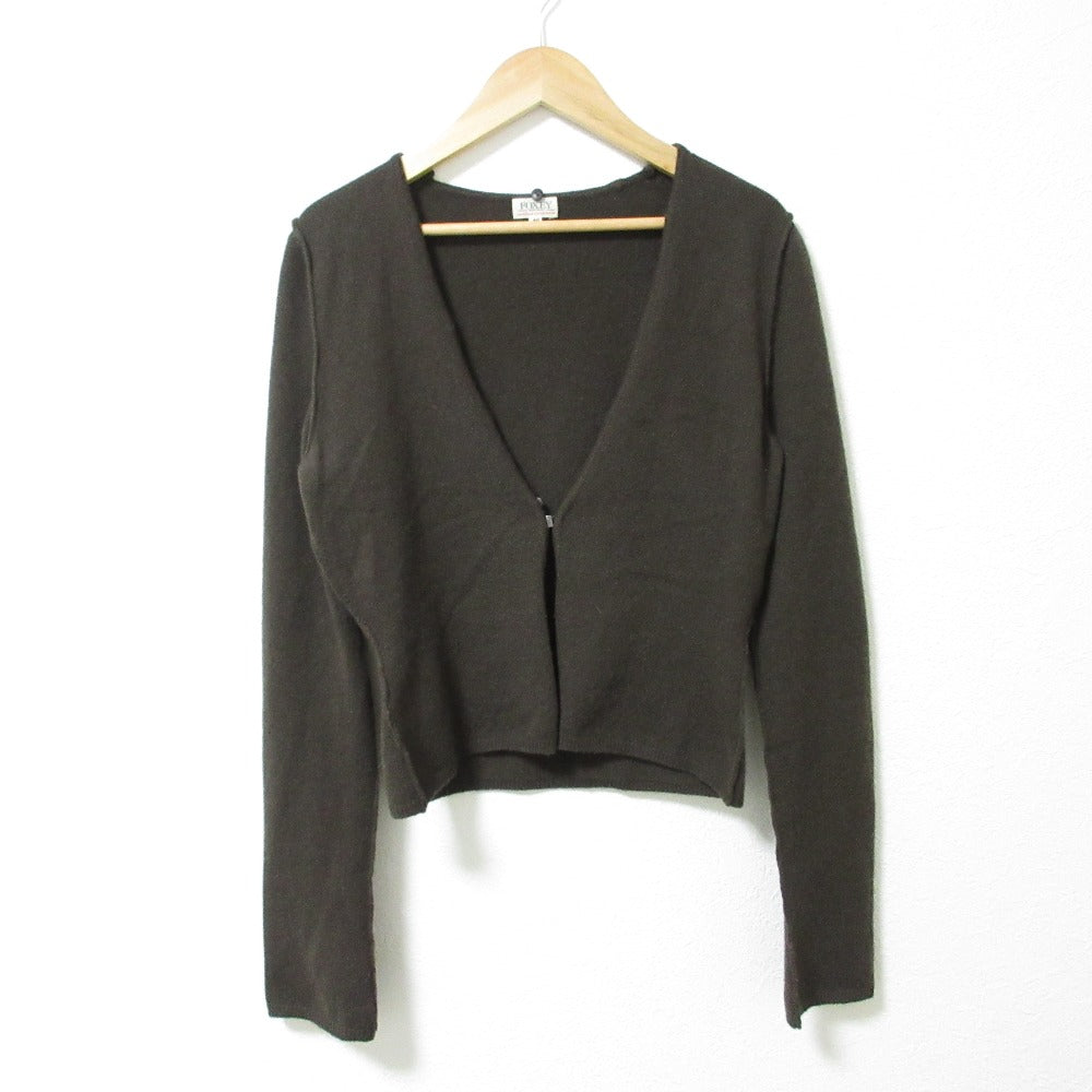FOXEY BOUTIQUE Vネック カシミヤ カーディガン