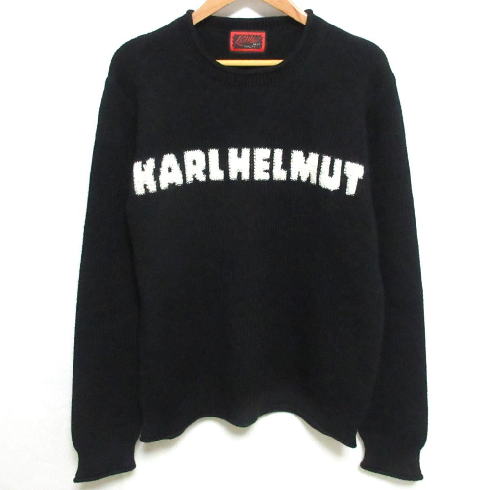 Karl Helmut ロゴ ニット セーター