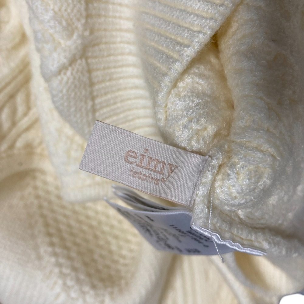 eimy istoire バックリボンニットセーター