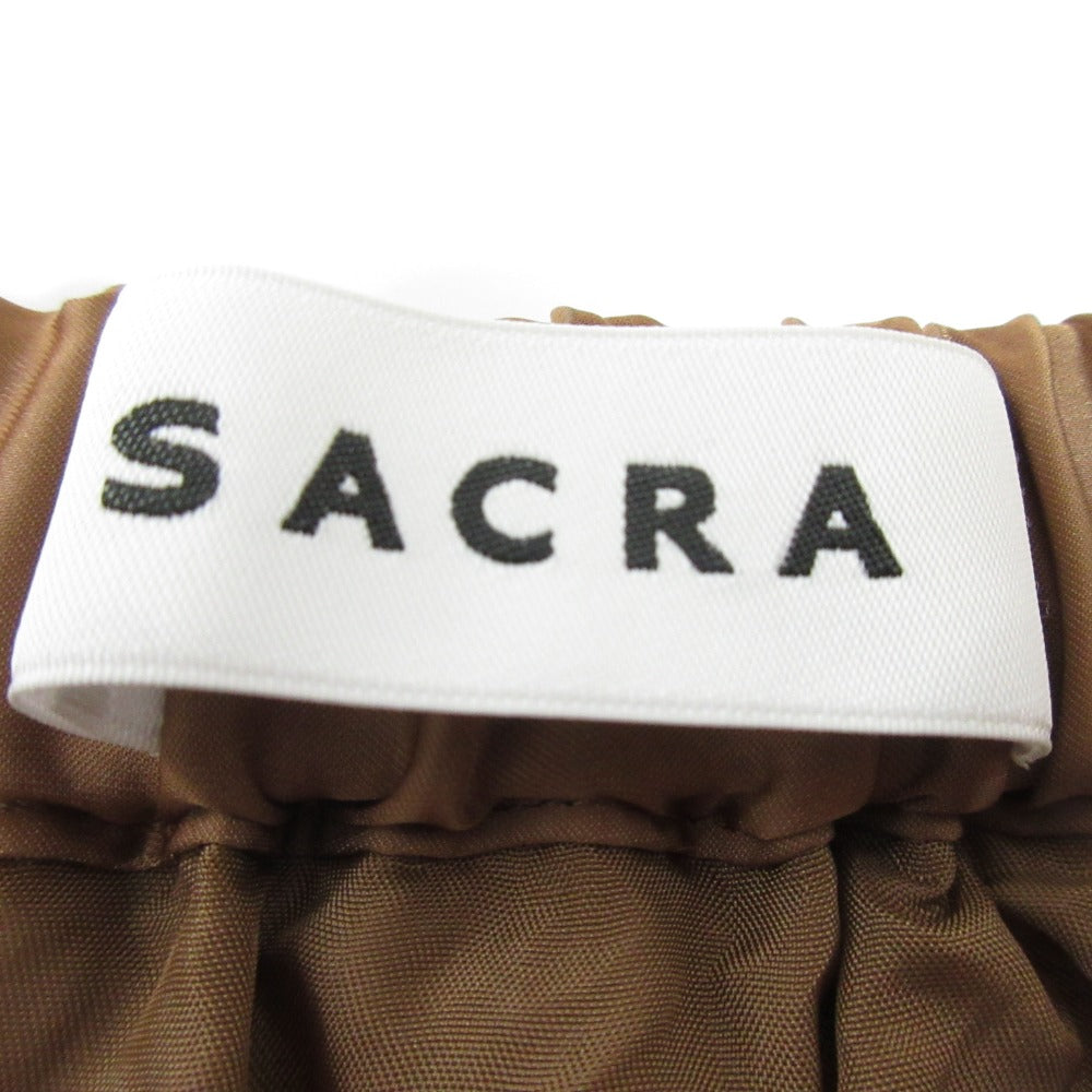 SACRA ギャザー ロング スカート