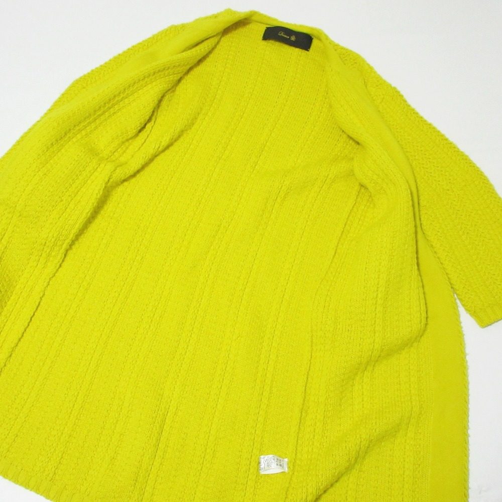 Drawer フォックス ファー ニット ロング コート