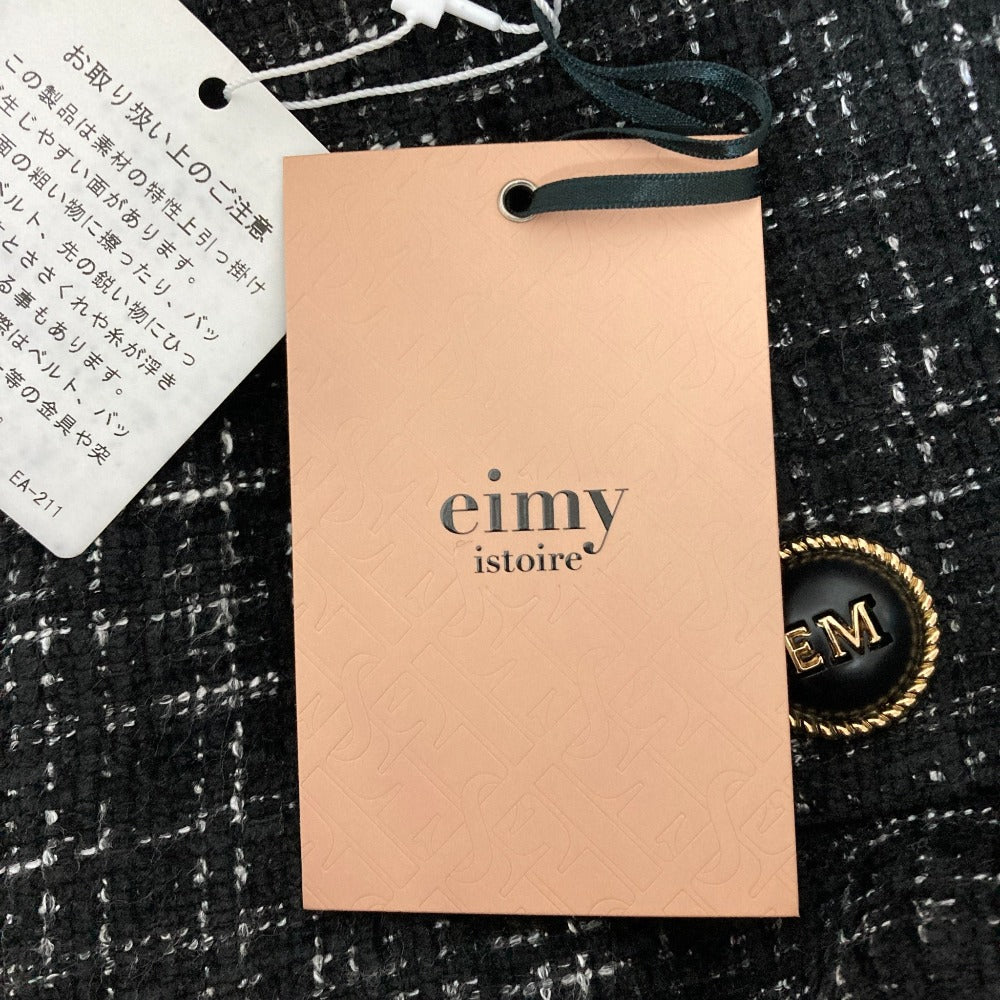 eimy istoire モールツイードハイウエストミニスカート