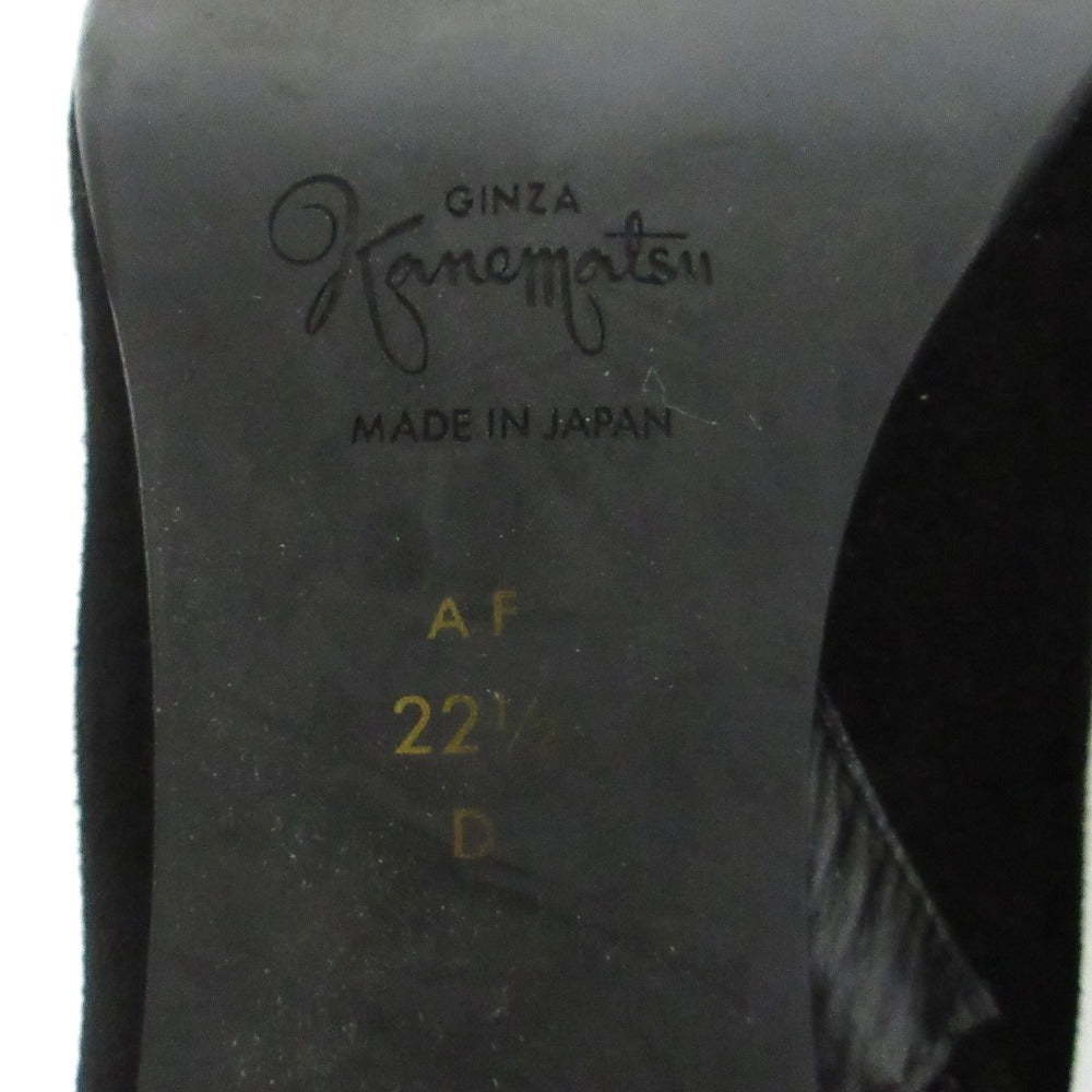GINZA Kanematsu レザー ロング ブーツ