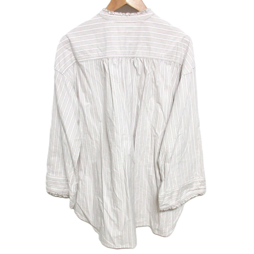 nest Robe オックスフォード ストライプ シャツ