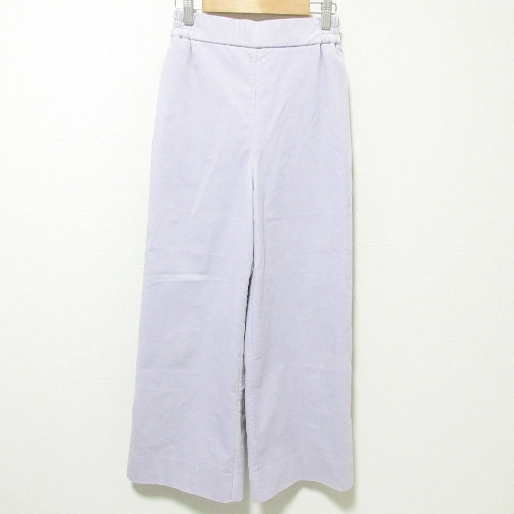 yori コーデュロイ ワイド パンツ