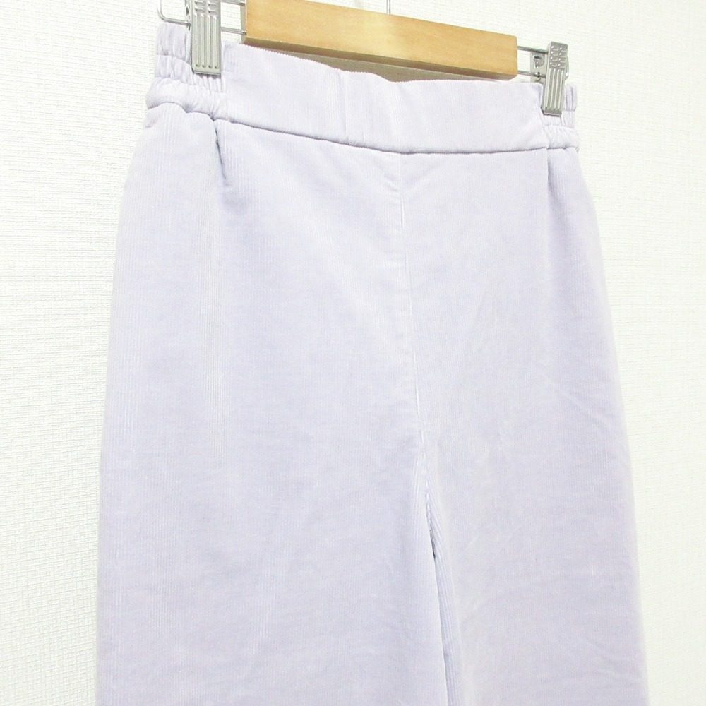yori コーデュロイ ワイド パンツ