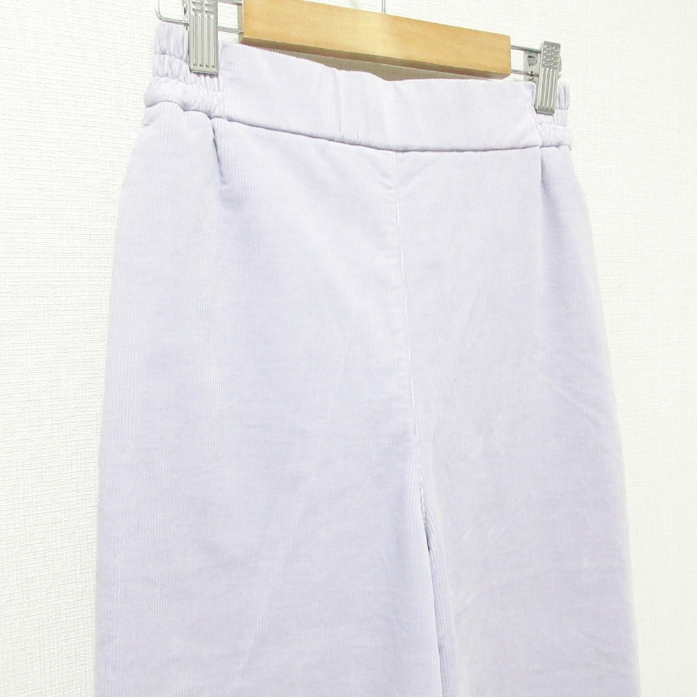 yori コーデュロイ ワイド パンツ