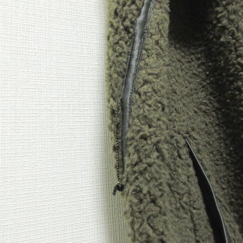 archi ボア フリース ロング コート