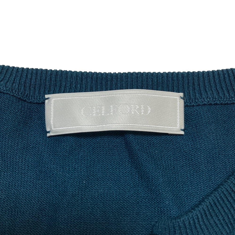 CELFORD レースニットカーディガン