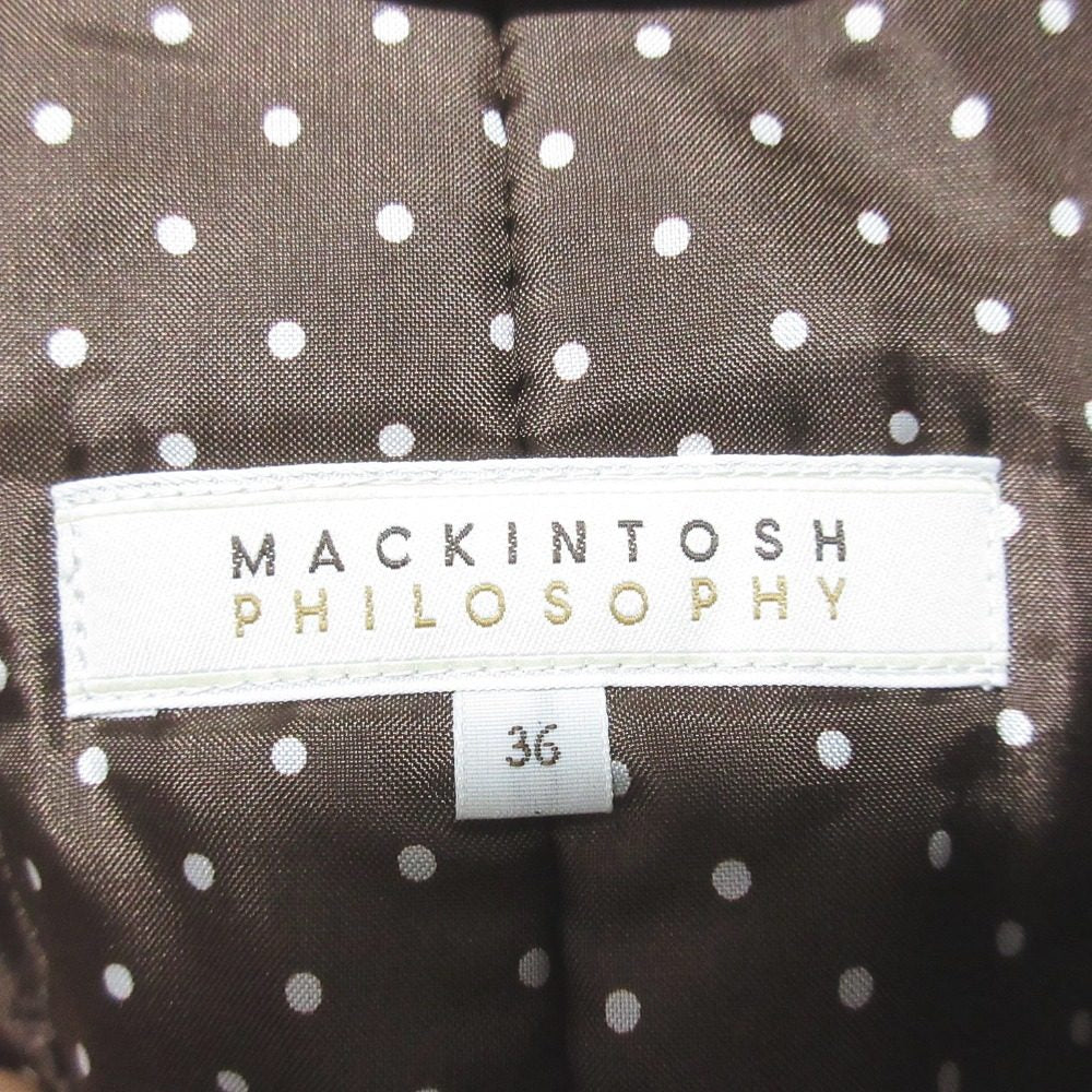 MACKINTOSH PHILOSOPHY レックスラビット 2WAY トレンチコート
