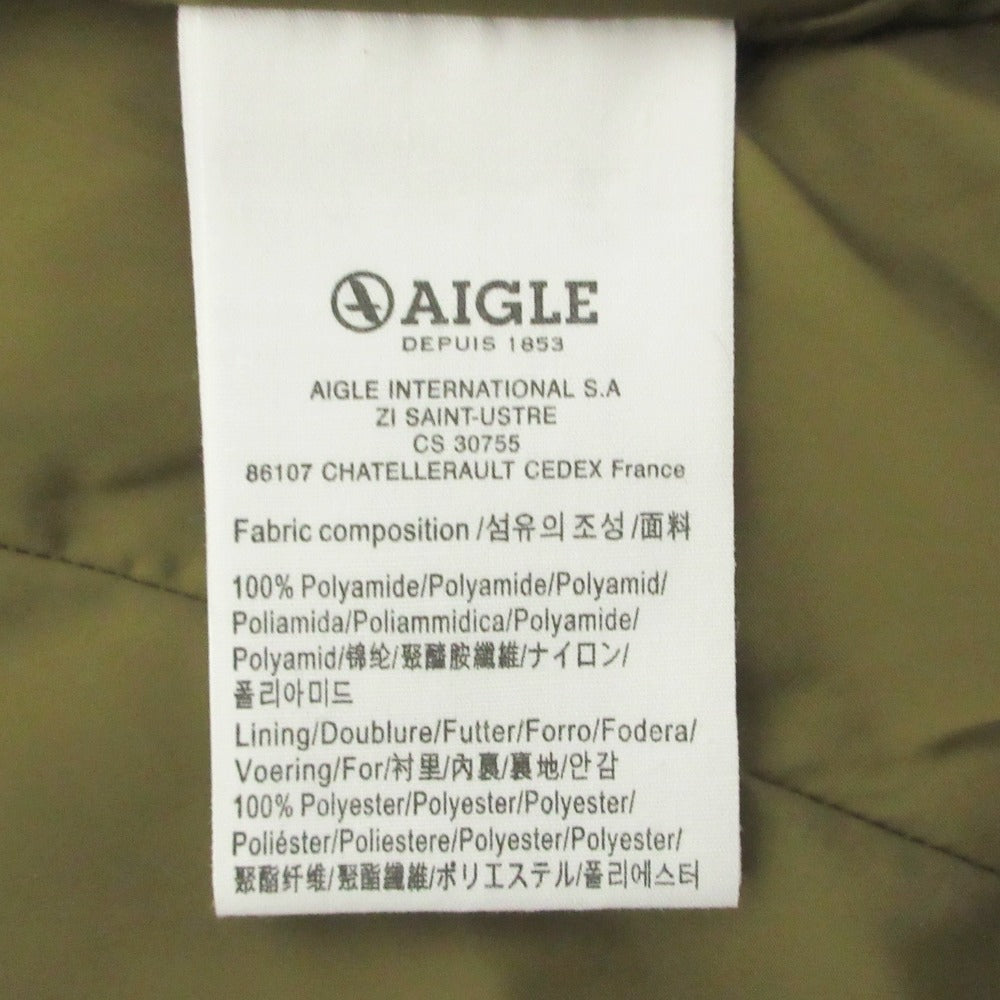 Aigle ナイロン ショートダウン ジャケット