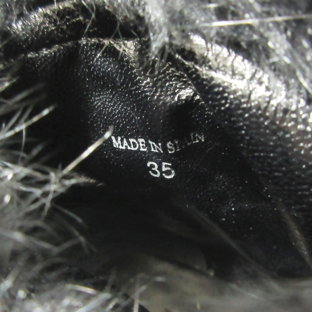 パロマ バルセロ ラビット ファー ショート ブーツ