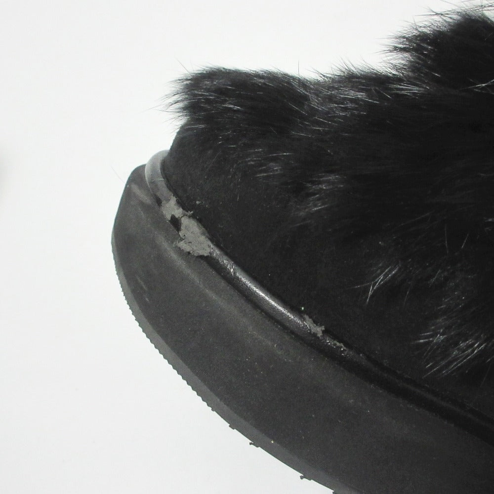 パロマ バルセロ ラビット ファー ショート ブーツ