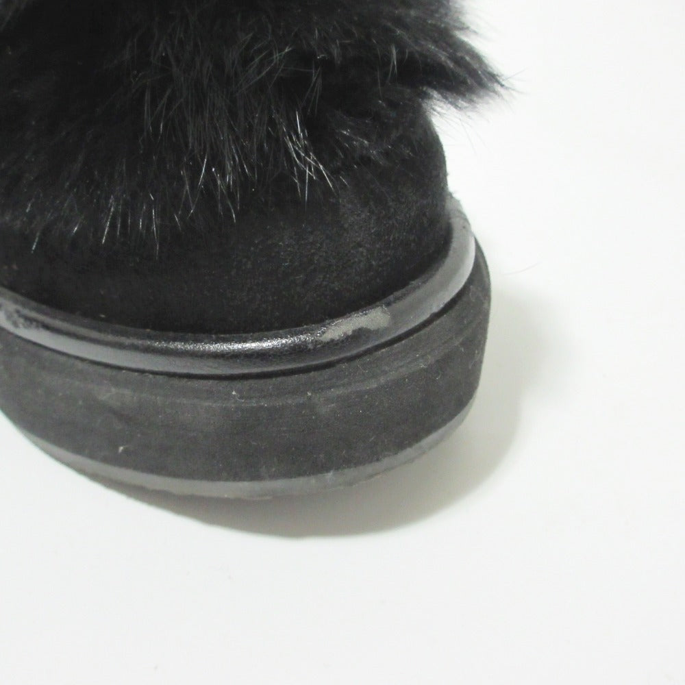 パロマ バルセロ ラビット ファー ショート ブーツ