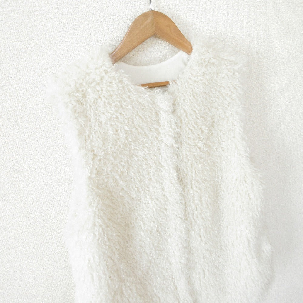 Lohen エコペル 2WAY ショート ジレ