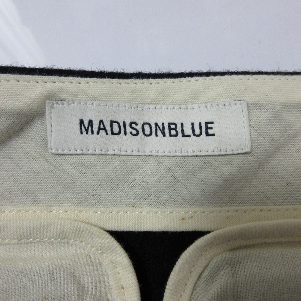 MADISONBLUE ウール メルトン フレア スカート
