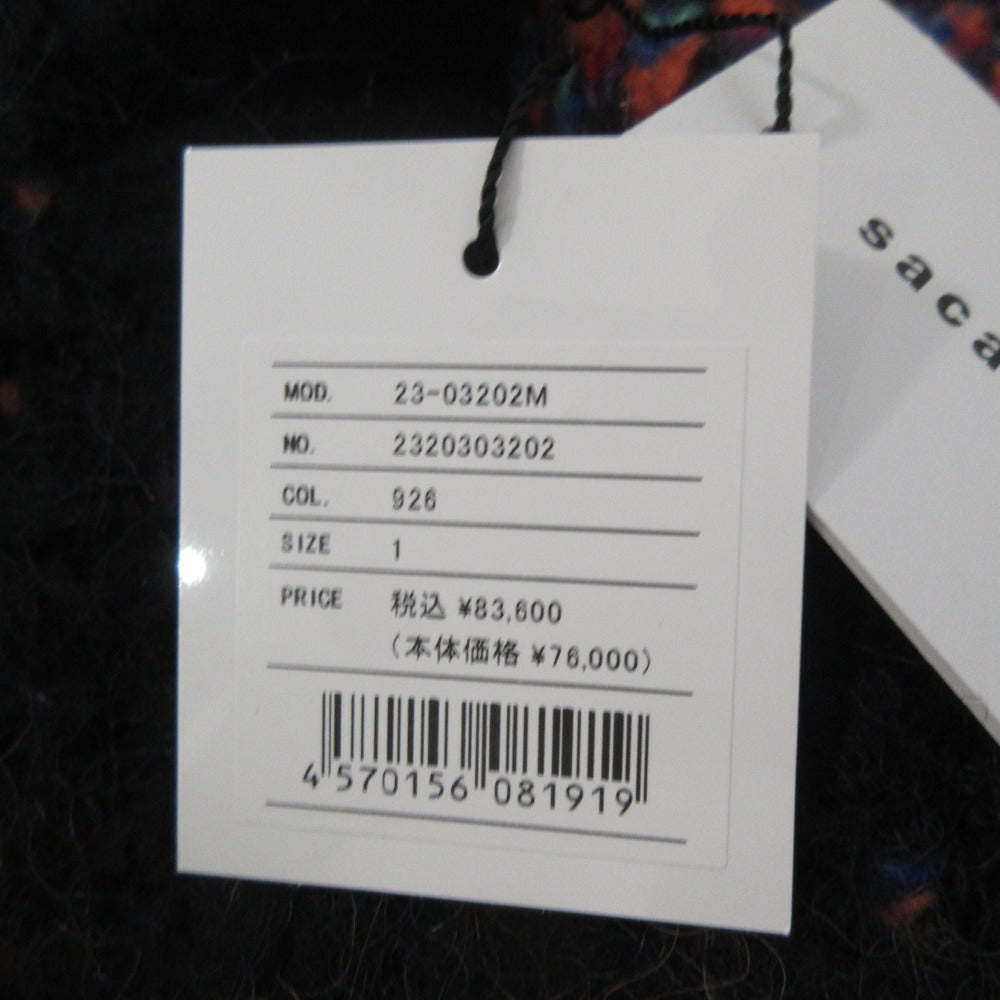 Sacai ジャカード ニット プルオーバー