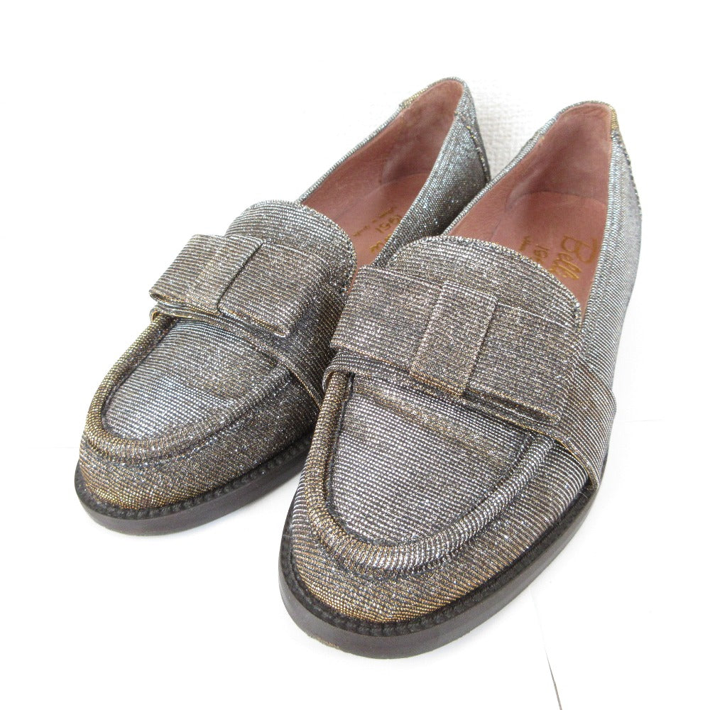 ディエゴ ベリーニ リボン ローファー レザー モカシン シューズ