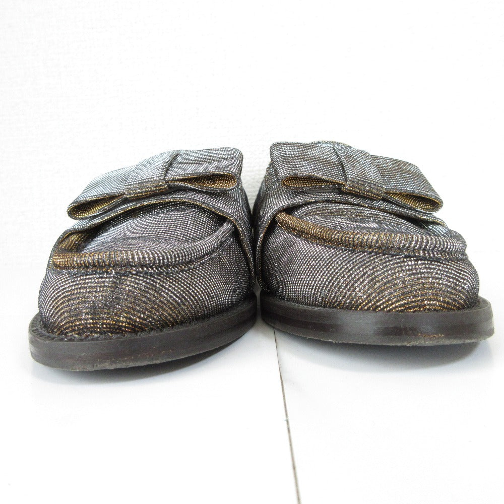 ディエゴ ベリーニ リボン ローファー レザー モカシン シューズ