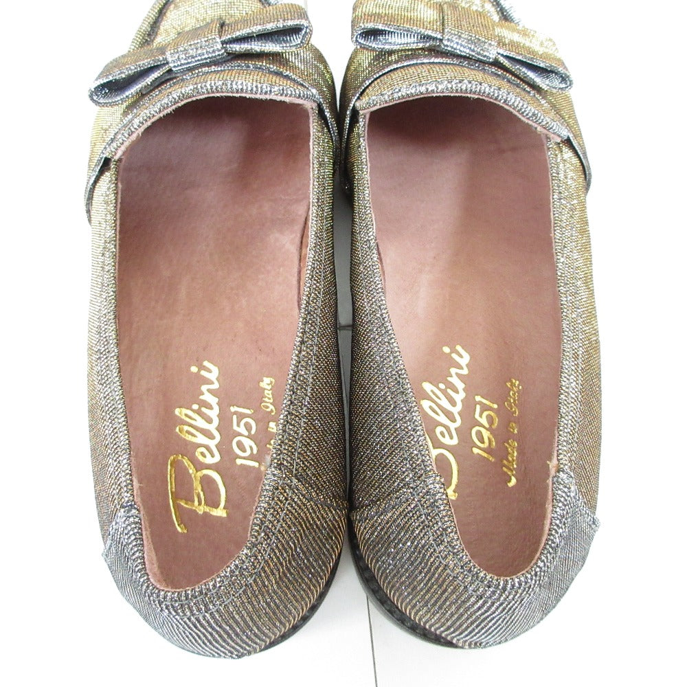 ディエゴ ベリーニ リボン ローファー レザー モカシン シューズ