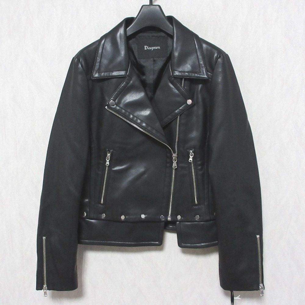 Diagram GRACE CONTINENTAL ライダース レザージャケット