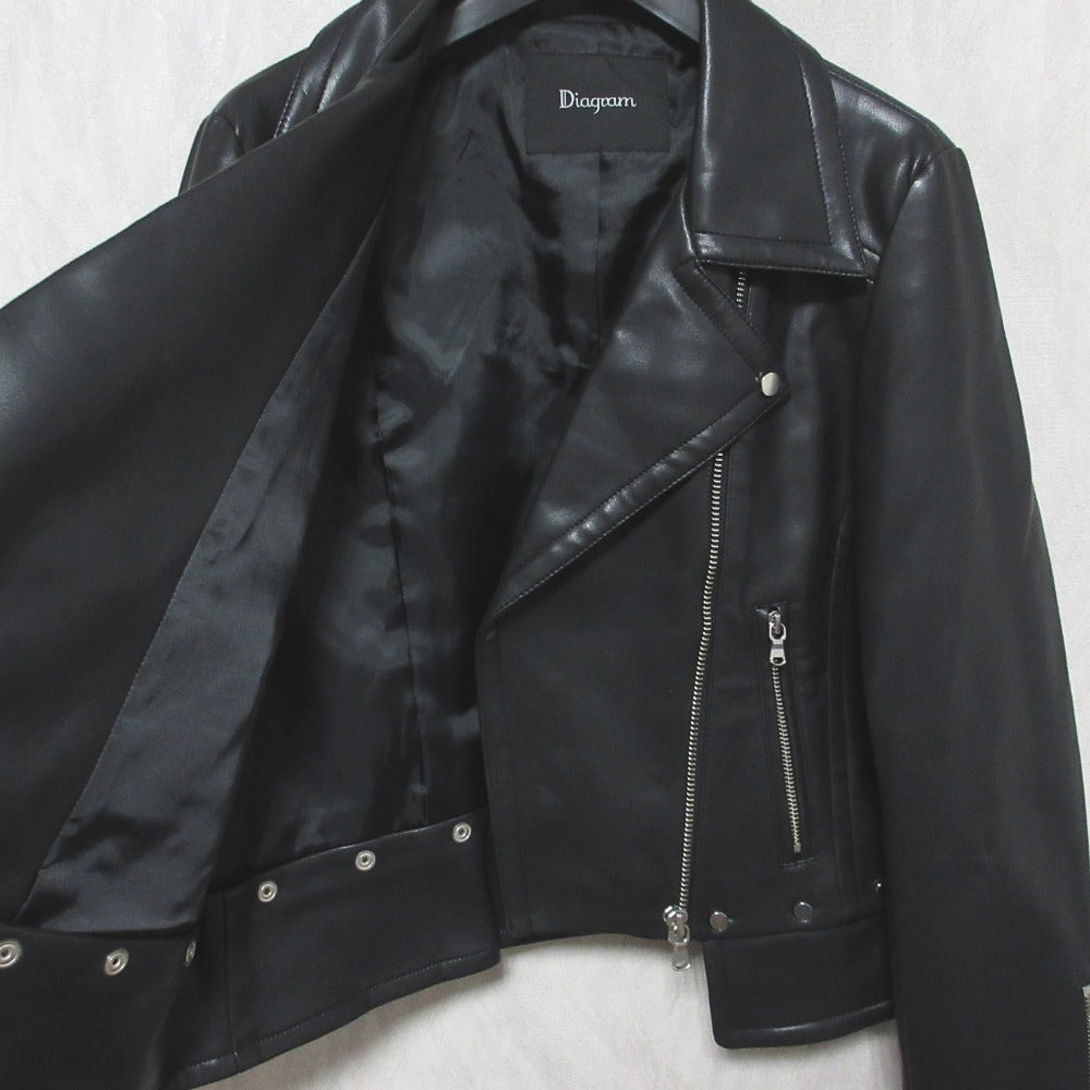 Diagram GRACE CONTINENTAL ライダース レザージャケット