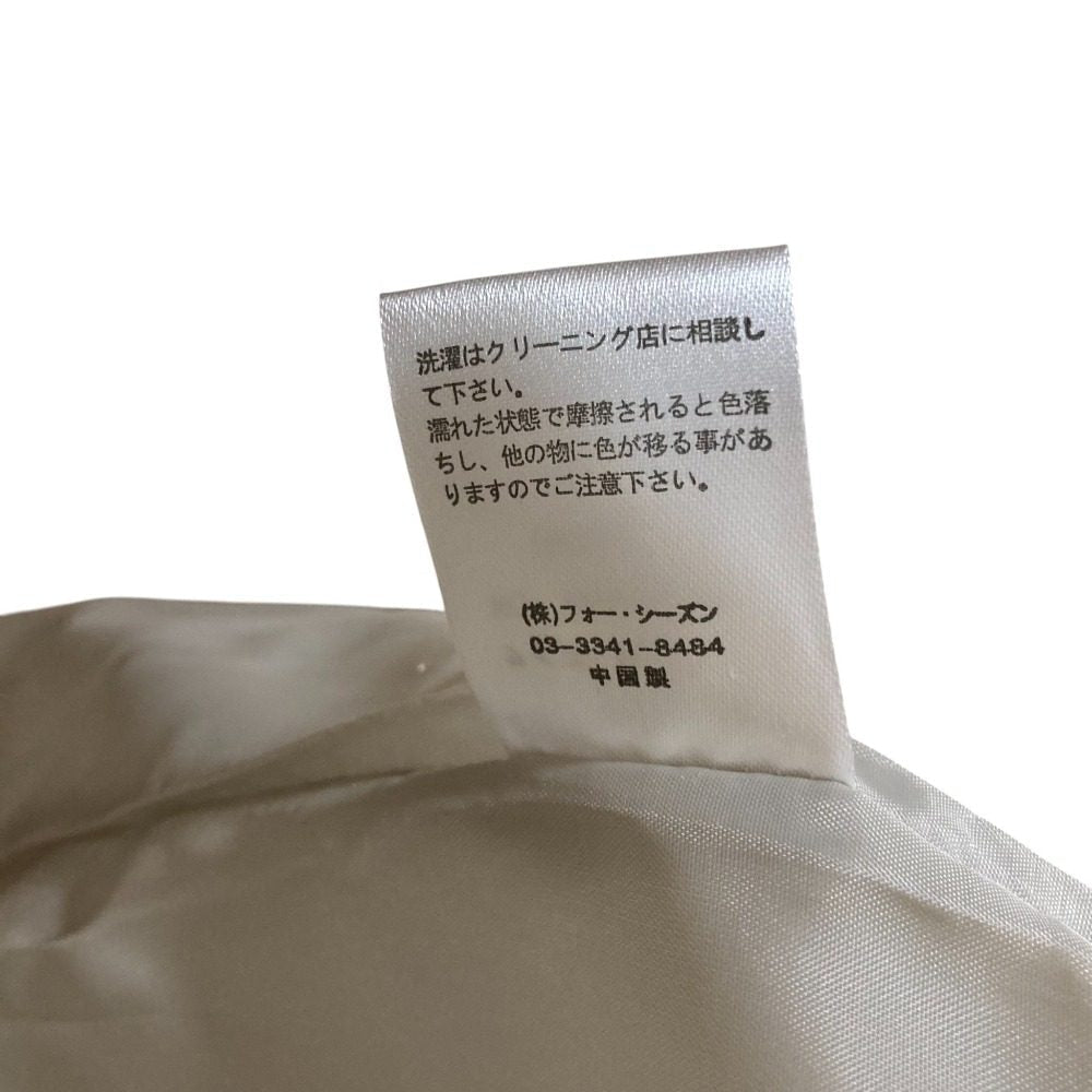 サンバレーノーカラーキルティングコート