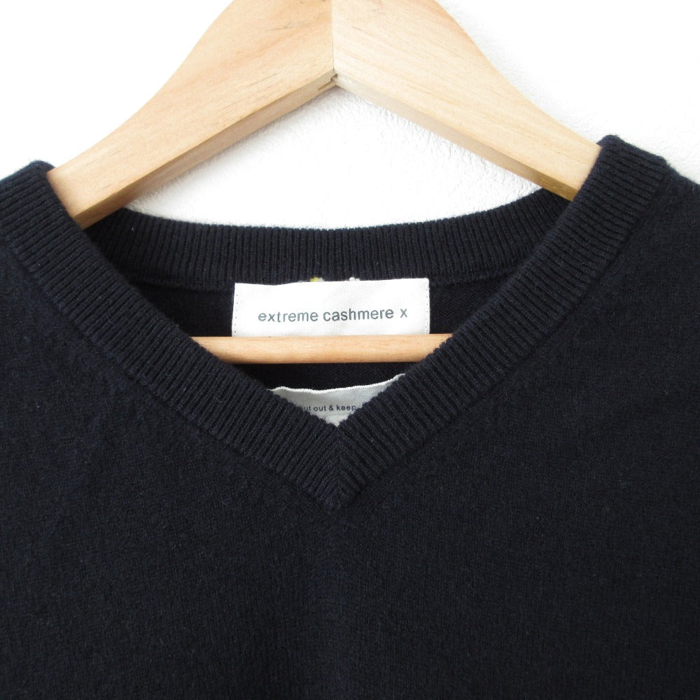 extreme cashmere X カシミヤ半袖ニット