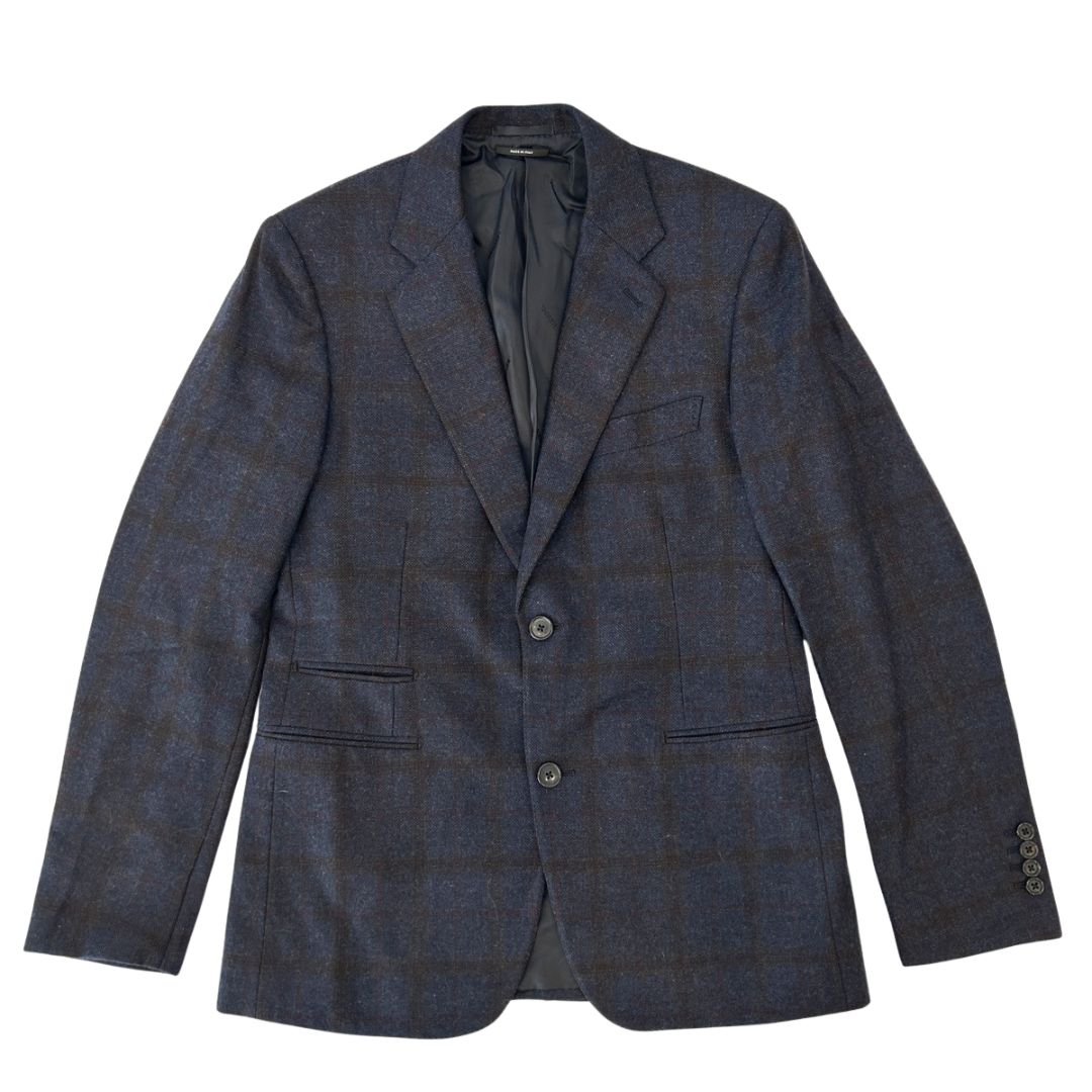エルメス シングル ブレスト カシミア ジャケット