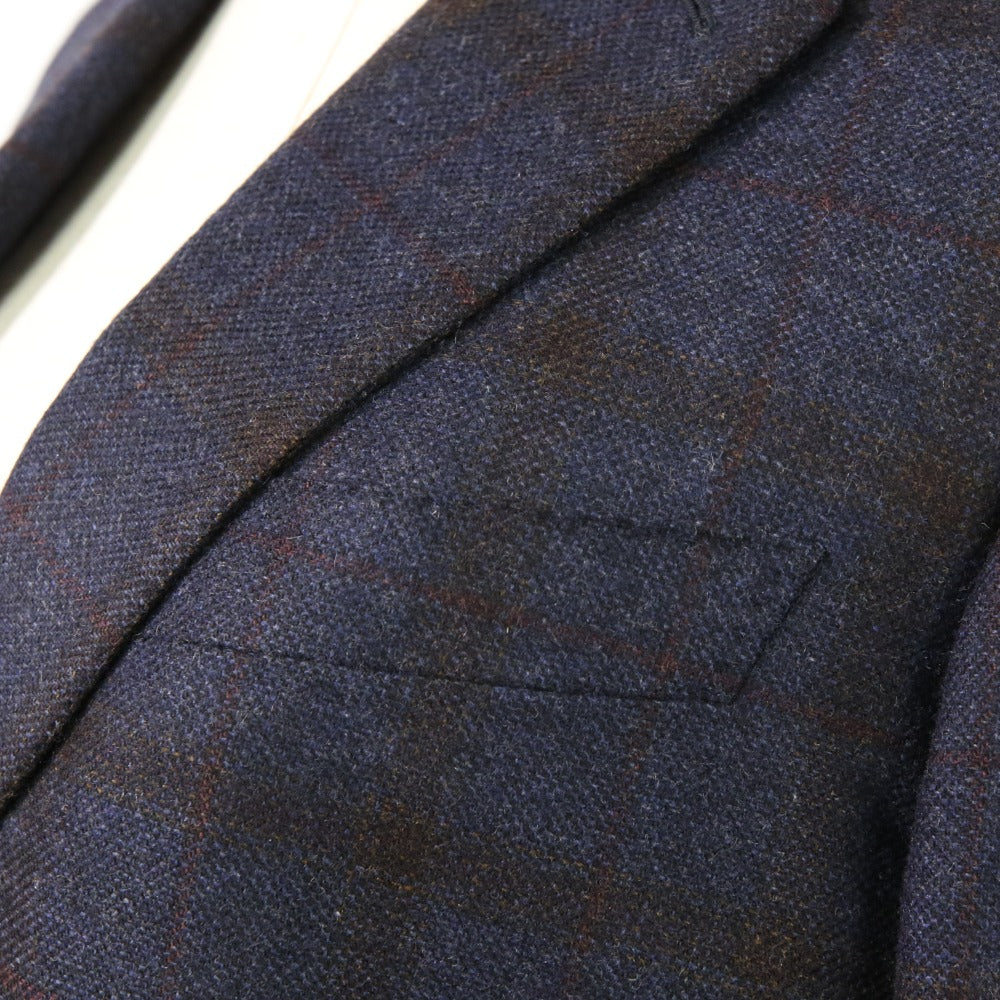 エルメス シングル ブレスト カシミア ジャケット