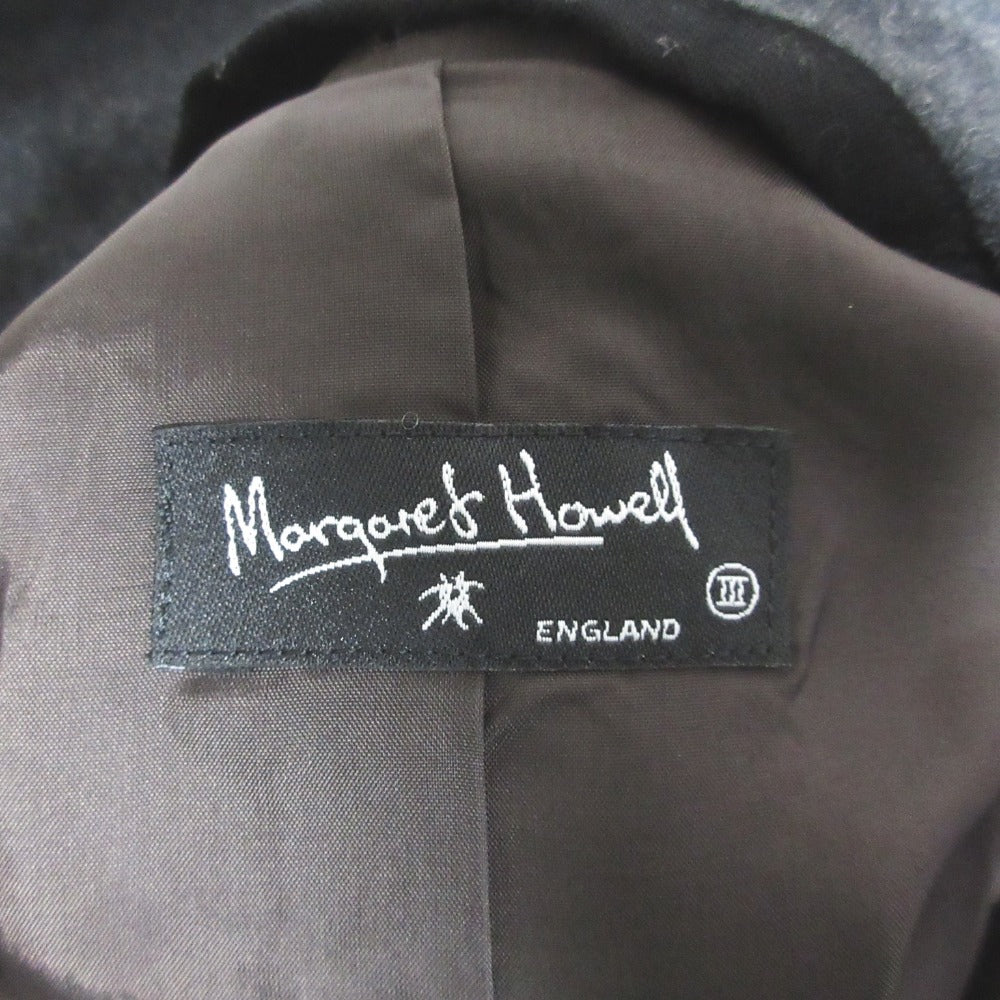 MARGARET HOWELL ダブル ブレスト ウール コート