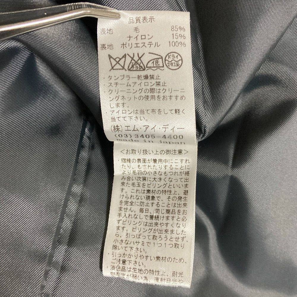 エムプルミエ ウール ロングチェスターコート