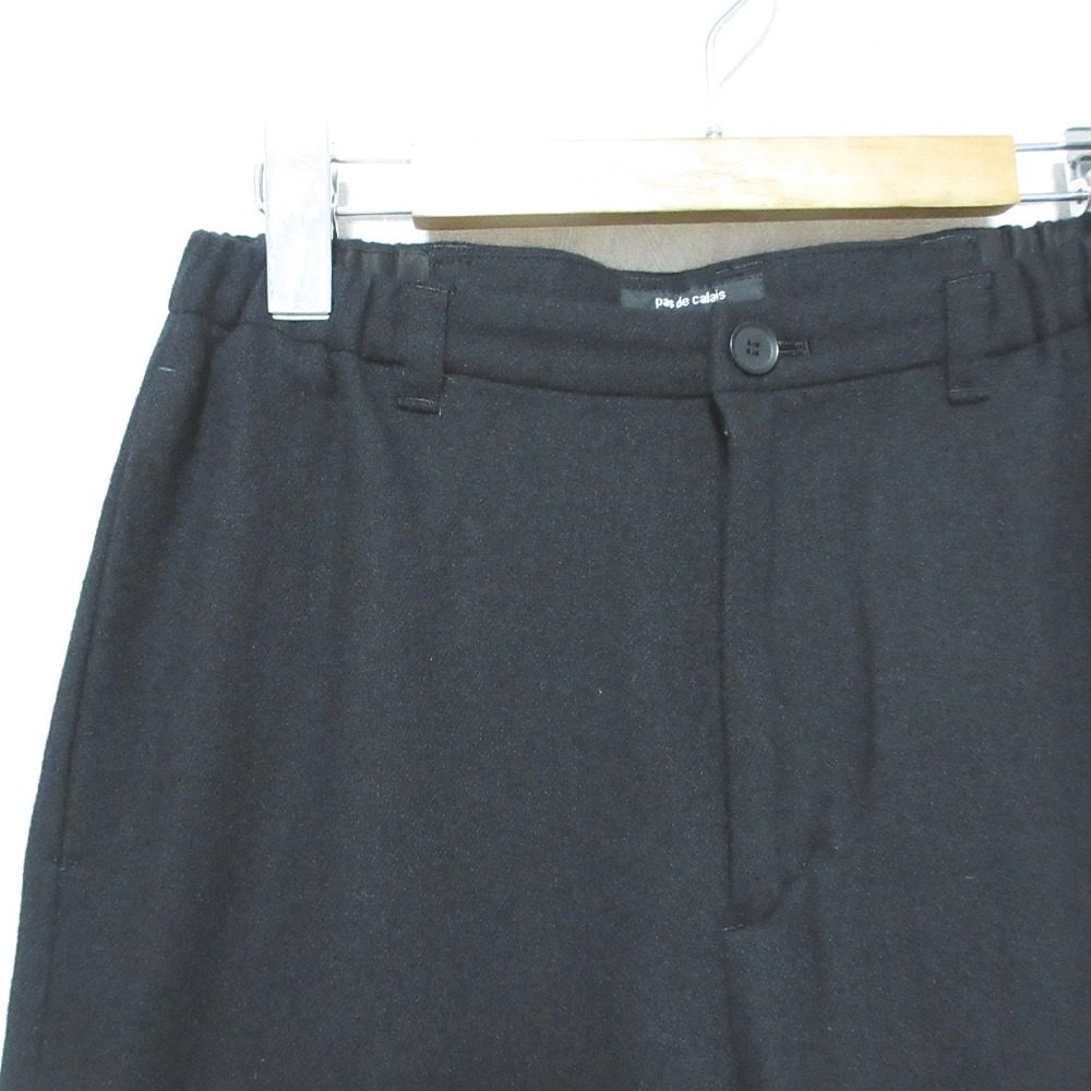 パドカレ ECOウールフラノクロップドパンツ