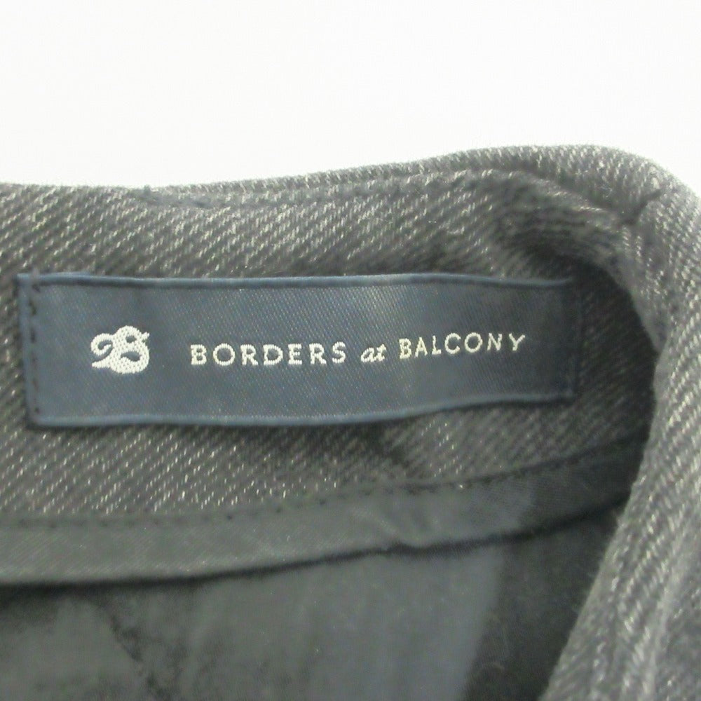BORDERS at BALCONY デニム キルティング ドレス