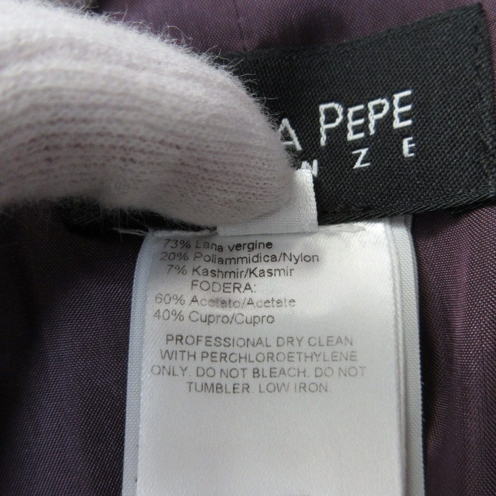 PATRIZIA PEPE カシミヤ ブレンド ロング コート