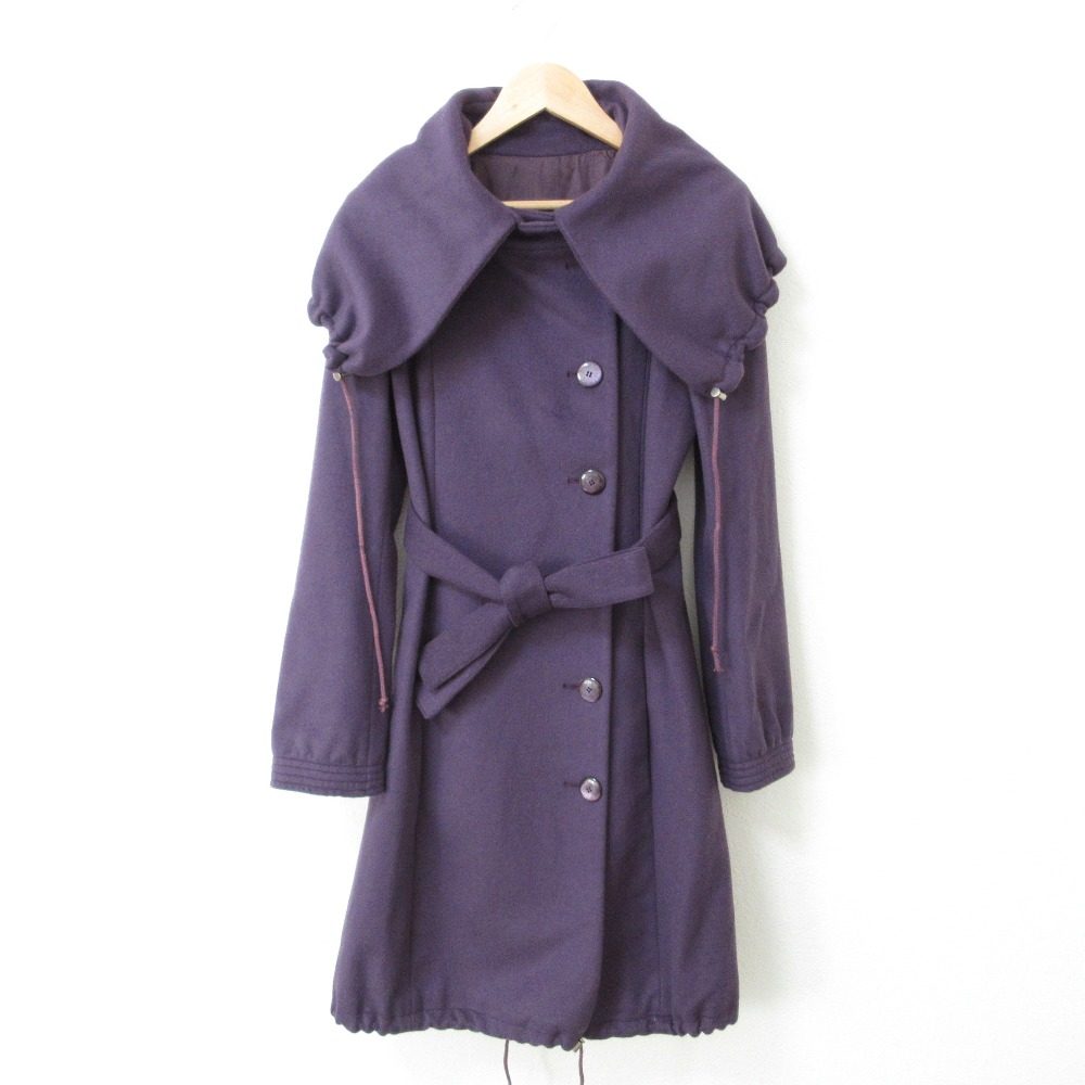 PATRIZIA PEPE カシミヤ ブレンド ロング コート