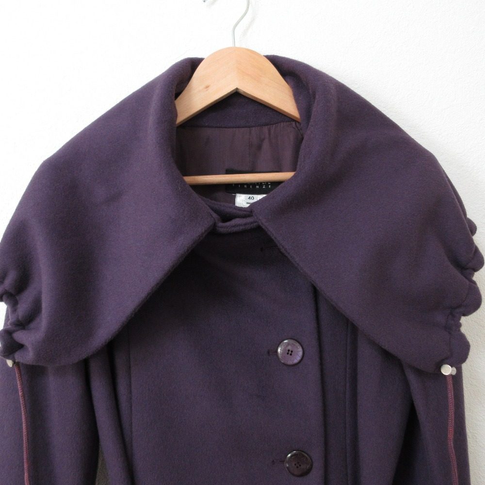 PATRIZIA PEPE カシミヤ ブレンド ロング コート
