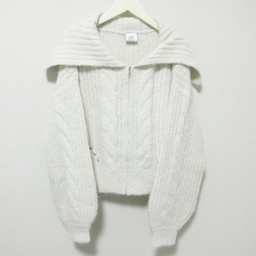 NATURAL BEAUTY BASIC THINK BASIC ニット カーディガン