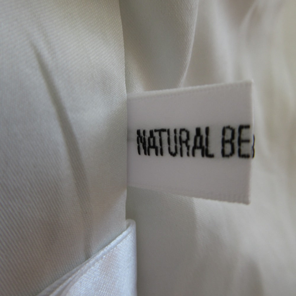 NATURAL BEAUTY BASIC プリント ロング ドレス