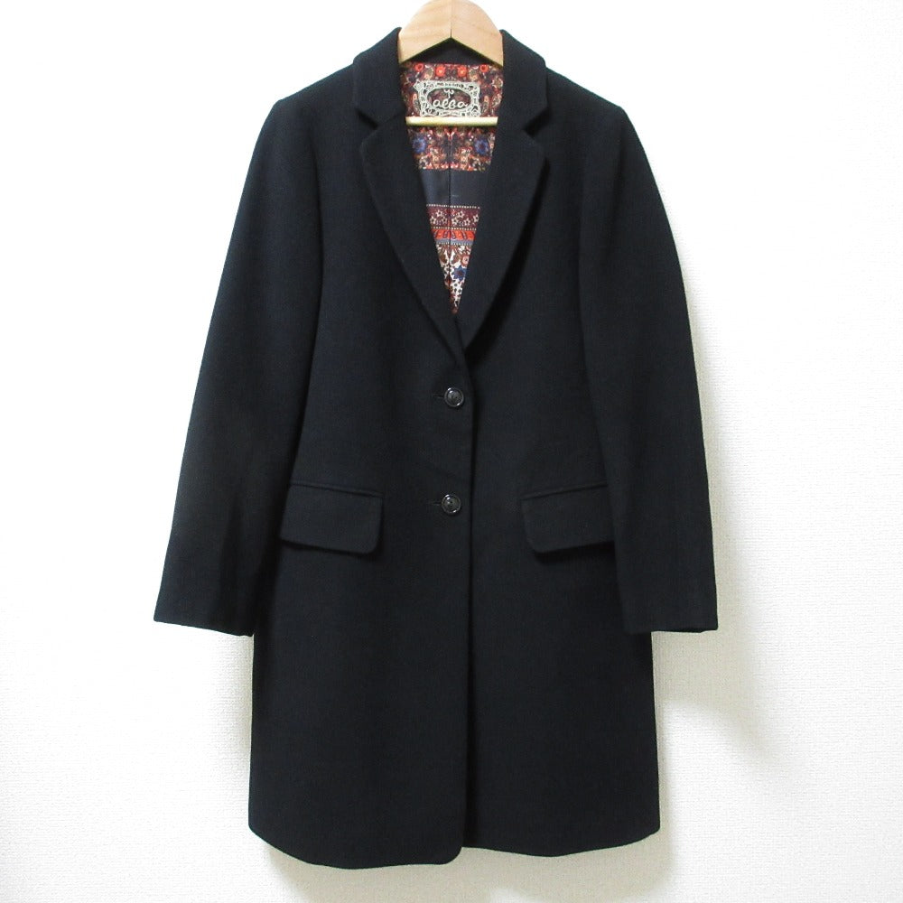 ALBA ROSSA チェスター コート アンゴラ カシゴラ ブレンド