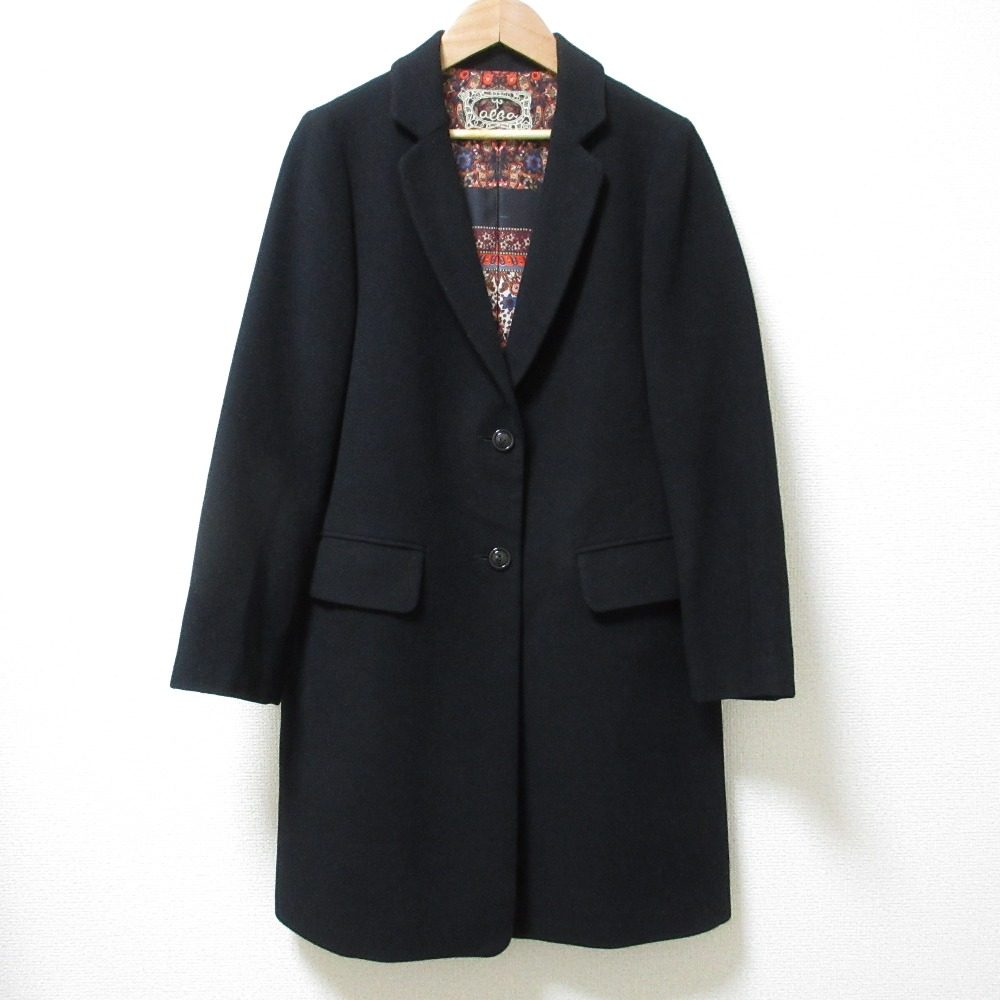 ALBA ROSSA チェスター コート アンゴラ カシゴラ ブレンド