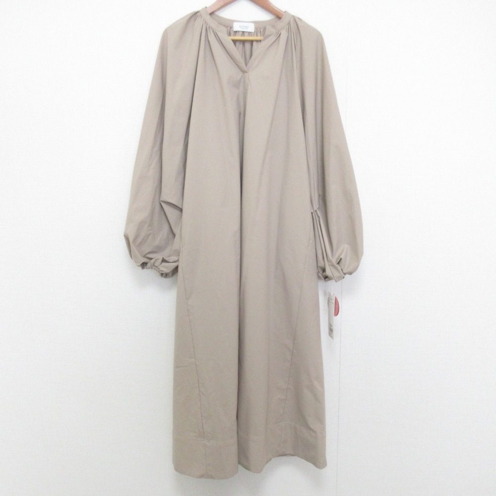 emmi リラクシー ボリューム スリーブ ドレス