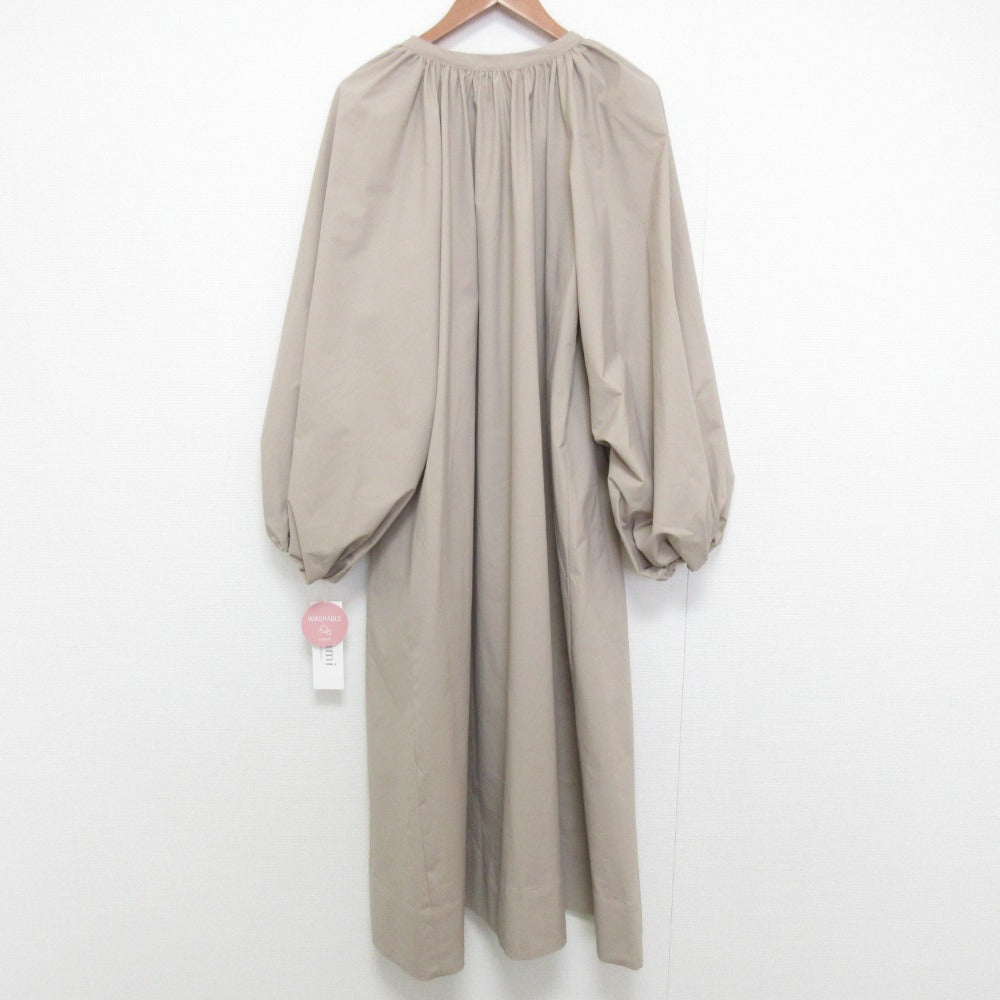 emmi リラクシー ボリューム スリーブ ドレス