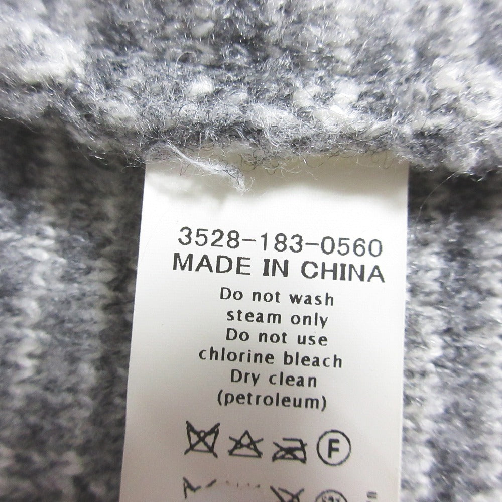 グリーン レーベル リラクシング ノーカラー ニット コート